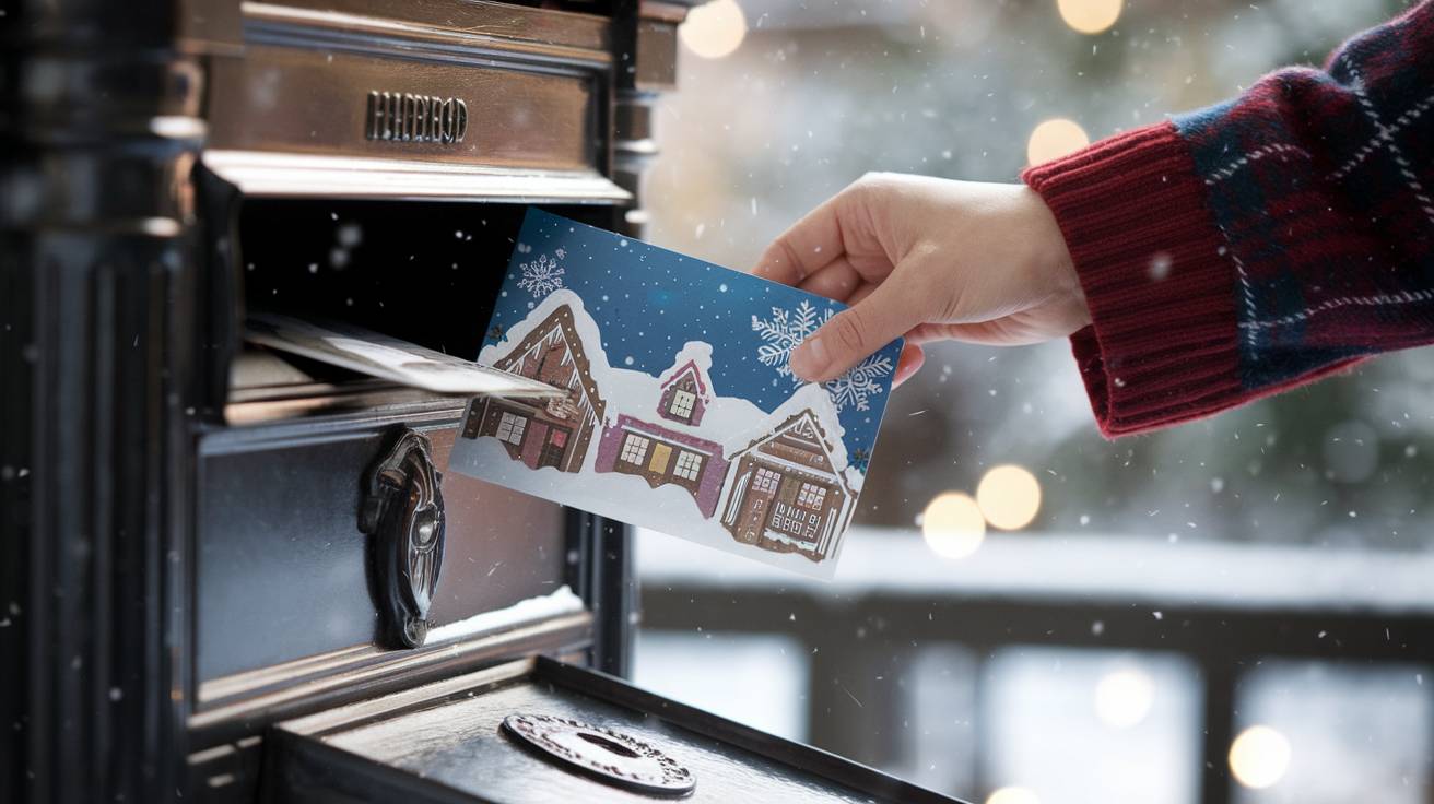 Historia tradycji wysyłania kartek świątecznych